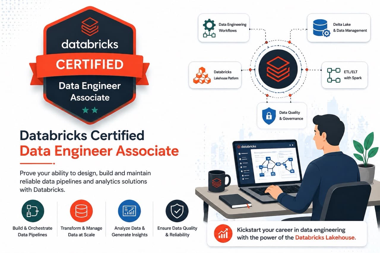 Databricks Certified Data Engineer Associate Exam - Lakehouse, Delta Lake, PySpark Certification Help