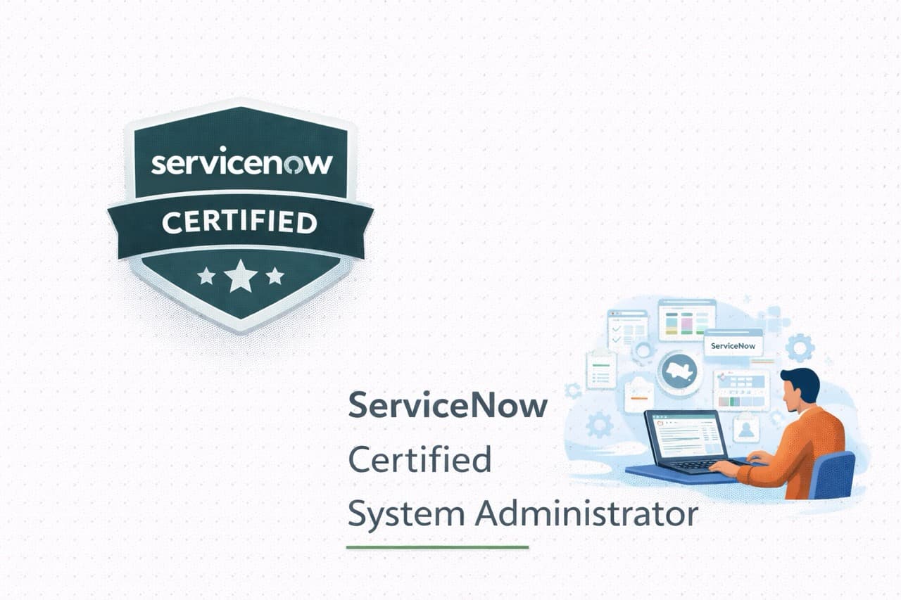 ServiceNow CSA Certification Exam - Certified System Administrator platform configuration and ITSM management