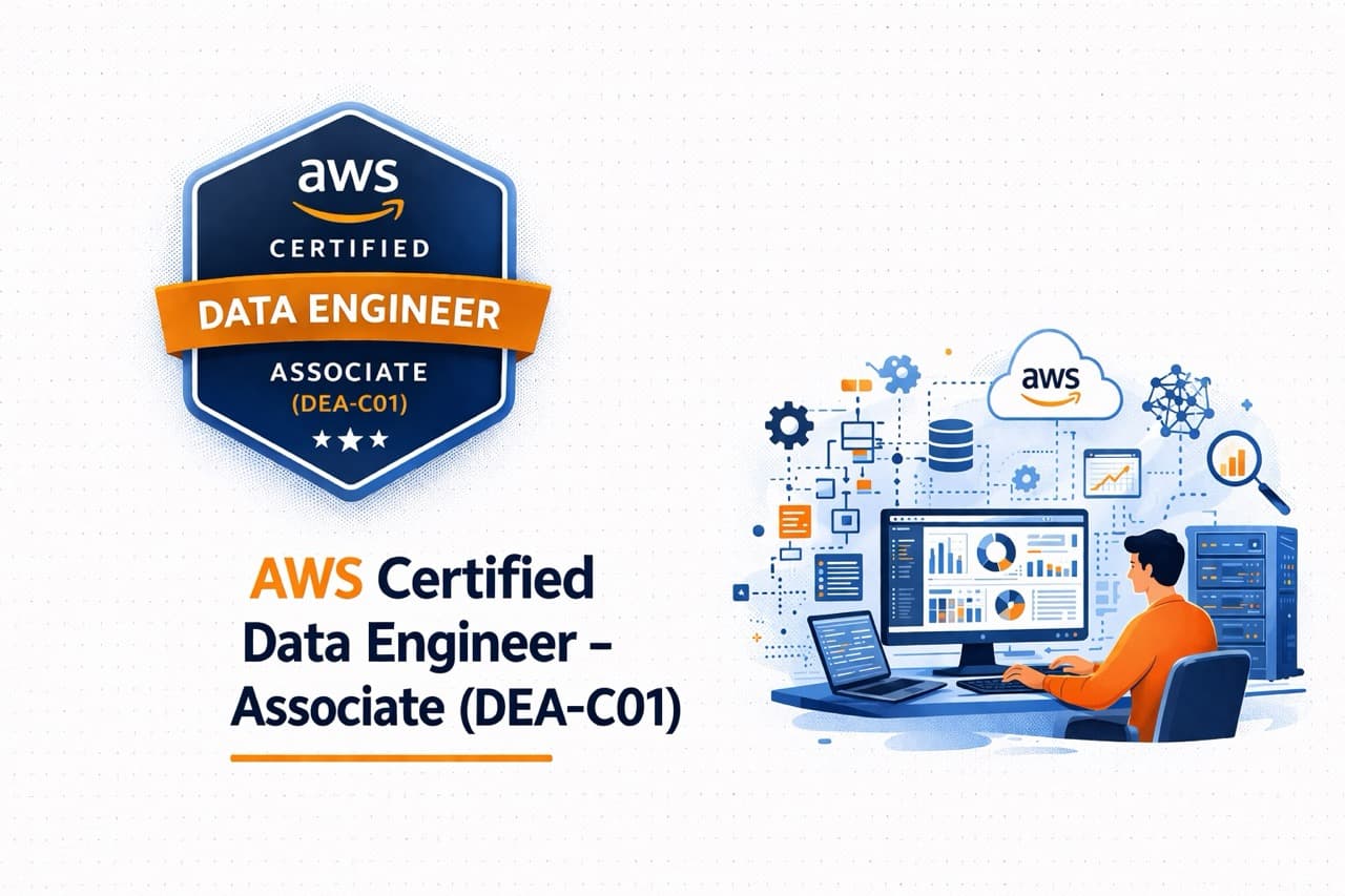 AWS Certified Data Engineer Associate DEA-C01 exam - data ingestion, transformation, Glue, Redshift, Kinesis, and Lake Formation services