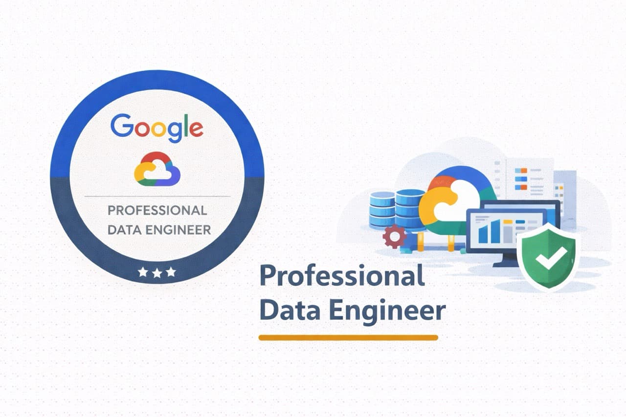 Google Professional Data Engineer Certification Exam - GCP BigQuery Dataflow Pub/Sub Data Processing Systems